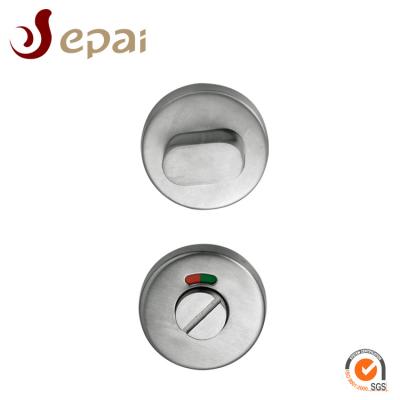 China Modern Red Green Public Indicator Click Door Lock WC Hardware Thumb Turn Knob en venta