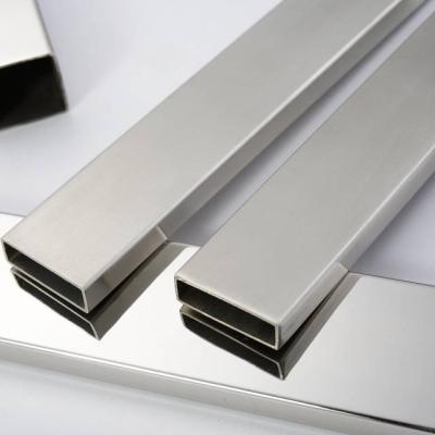 China EPAI 201/304/316 Stainless Steel Flexible Square Pipe Price List Decorative In OEM for sale