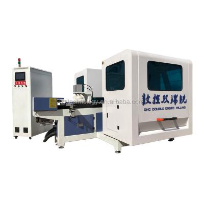 China ZX5170 CNC woodworking double sided trimming and tenoning machines, double-end tenoners for sale