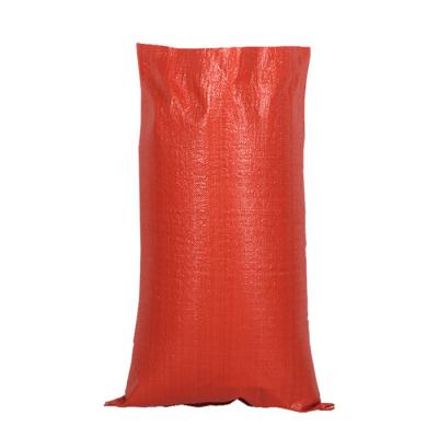 China Safety Custom Polypropylene 50kg Bag Fertilizer Empty BOPP Woven Sack With Inner Water Proof PE Single Fold Bag for sale