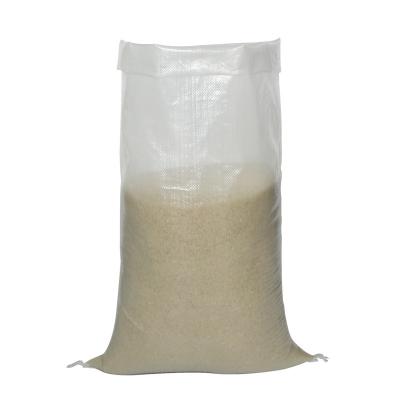 China 2021 Recyclable Popular Woven Waterproof Packing Bag Rice Bags With Discounted Price 25kg for sale