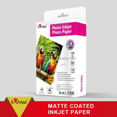 China China cheapest waterproof matte photo paper a4 108g 128g 170g for epson canon hp inkjet printers for sale