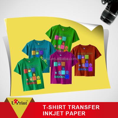 China T-shirt eco-solvent roll glossy photo paper for inkjet photopaper eco solvent printer for sale