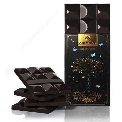 China Wholesale Custom Kraft Chocolate Materials ECO Recycled Food Grade Gift Candy Chocolate Packaging Paper Box Luxury Bar Box Manufacturer for sale