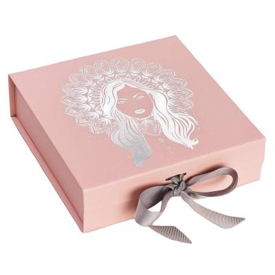 China Recycled Materials Logo Cardboard Cartons Custom Shipping Mailer Box Pink Cosmetic Set Cosmetics Shipping Skin Care Corrugated Packaging Boxes for sale