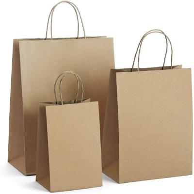 China GraceSmart Recyclable Custom Black Kraft Fashion Gift Shopping Paper Bags for sale