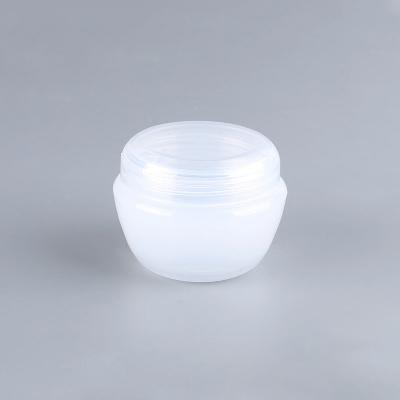 China Cosmetic PP Puff Eye Cream Plastic Cosmetic Jar 10g Packaging Jar for sale