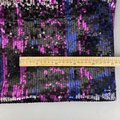 China Breathable Foil Printed Fabric Wedding Sequins Costume Dance Wear Party Stage Cloth Hot Sale for sale