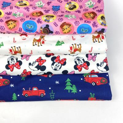 China Factory Wholesale Breathable Digital Printing Bedding 100% Polyester Materials Printed Pattern Home Textile Fabric for sale