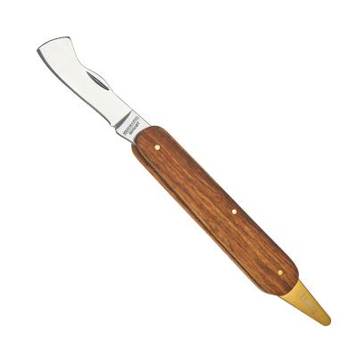 China FSC Factory Wholesale Price Beech Wood Skin Grafting Grafting Knife Pruning Scissors for sale