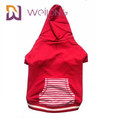 China Customized Colours Printing House Pet Dog Christmas Hoodie CVC For Autumn / Winter for sale