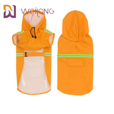 China Chaqueta reflexiva impermeable XS - tamaño de la lluvia del perro de la chaqueta de la cazadora del perro del XL en venta