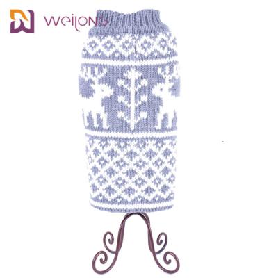 China BSCI-Winter-Weihnachtshaustier-Kleidungs-Acryl stricken Hundefeiertags-Strickjacken zu verkaufen