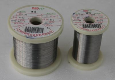 China High Strength and Anti-Corrosion Performance Cr30Ni70 Nickel-Chromium-Iron Alloy Wire for sale