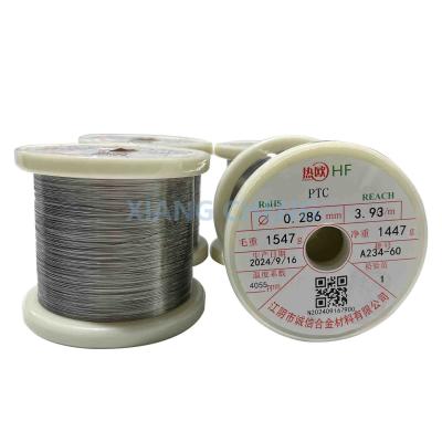 China NF23 Cable de aleación Ni-Fe PTC para control y regulación térmicos precisos en dispositivos de limitación de corriente en venta