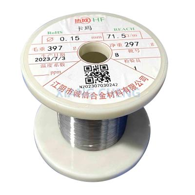 China Karma Ni-Cr-Al-Fe 6J22/6J422 Precision Resistance Wire High-Performance Solution for Fine Resistance Elements for sale