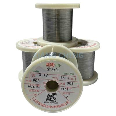 Cina CX400/Monel 400/N 04400/2.4360 Monel Nickel Copper Alloy Wire per l'industria aerospaziale in vendita