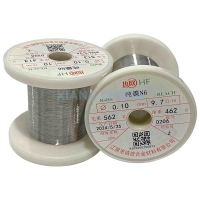 China Non-Magnetic N8 Pure Nickel Wire for Precise Temperature Control and Anti-Interference for sale