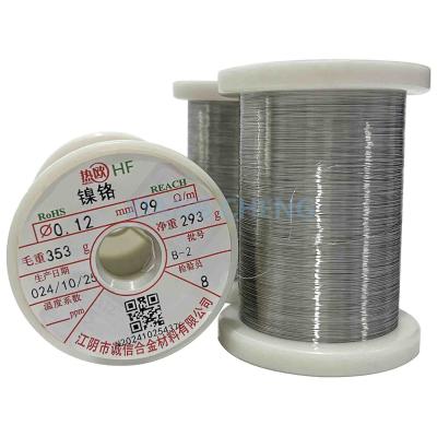 China NiCr Alloy Wire Cr20Ni35 Stable Electrical Resistivity For Industrial Furnaces for sale