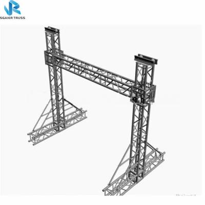 China Events / Portable Goal Post Truss LED SCREEN Support Tower Boot Big Exhibition Demand And So On for sale