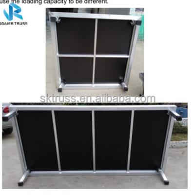 China Events / Portable Exhibition And So On 18mm Plywood Stage For Laser Stage Lighting Aluminum Profile For Stage for sale