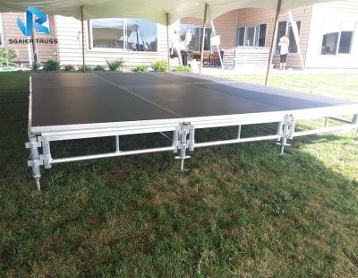 China With adjustable let aluminum assemble stage for event with height adjustable aluminum assemble stage platform, portable stage for outdoor events for sale