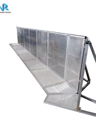 China Concert/events/exhibition/traffic and so on used retractable aluminum traffic barrier traffic flexible mulit-application concert barrier for sale