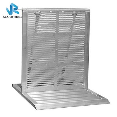 China Factory direct barrier portable crowd control barrier for sale mojo/concert/metal stage barricade for sale