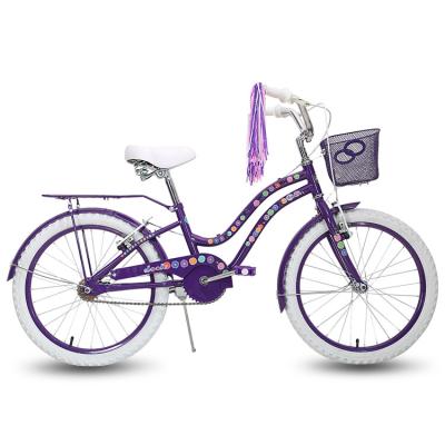 China Trending Kids Bike 20 Inch Steel Frame Teens Bicycle Manufacturer Hybrid Girls Bike 9 To 13 Years Old for sale