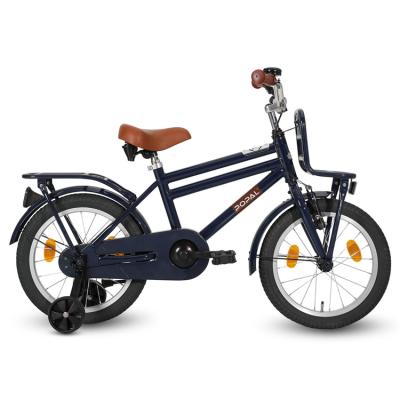 China Tender Bike OEM High Quality Vintage Classic Road Classic Road Child Hybrid Bike For Kids With Front Carrier for sale