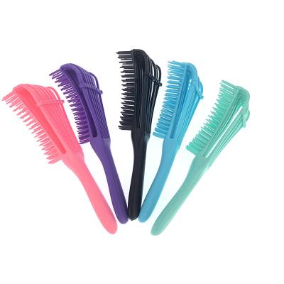 China Hot Popular Waterproof Detangling Brush Scalp Massage Hair Comb Detangling Brush Brush For Curly Hair for sale