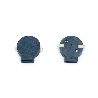 China LCP Plastic 9*2.5mm AC 3V Black Micro SMD Noise Passive Electromagnetic Magnetic Buzzer for sale