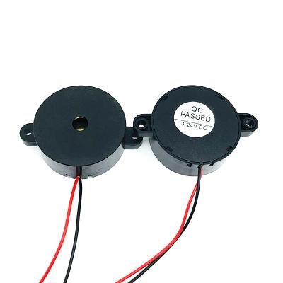 China LCP 42*16mm DC 12V Loudspeaker Sounder Alarm Electronic Magnetic Active Piezo Buzzer for sale