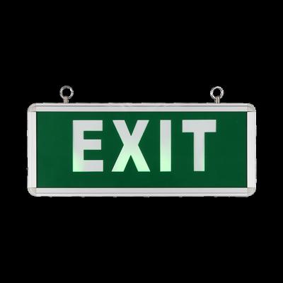 China Commerical Application Indoor Hot Selling Dual Side Right Or Left Direction Emergency Light LED Exit Signs for sale