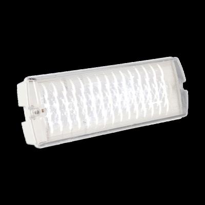 China Brightness 3W Intense Emergency Lighting System Hot Sale High Quality Lightweight LED Bulk Head Emergency Lamp Battery Emergency Exit Light for sale