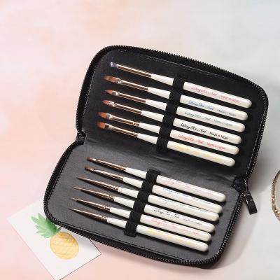 China NAIL Japan New Shade Brush Nails Nail Art Brushes OEM Nail Brushes Wholesale for sale