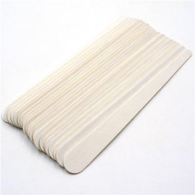 China Wood Customized Grit Double-Sided Manicure Disposable Wood Core Nail File for sale