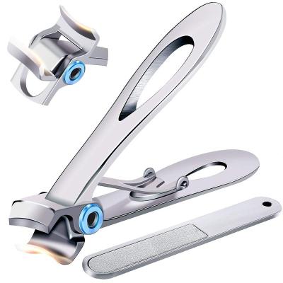 China Ever Splash Manicure Professional Stainless Steel Nail Clipper Wide Jaw Cutter Toenail for Thick Inveterate Toenail Clippers Pedicure Tools for sale