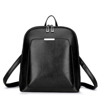 China Wholesale Leisure Leather Day Backpack Bag For Women 3 Buyers for sale