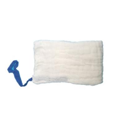 China Voorgewassen Katoenen Laparotomie Gauze With Blue Loop Te koop