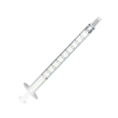 Chine Seringues hypodermiques jetables stériles, seringue 1ml sans aiguille à vendre