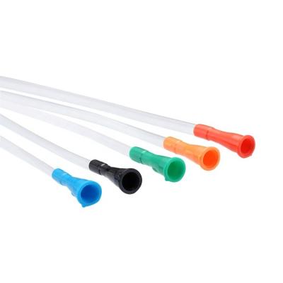 China Medical Sterile PVC Nelaton Catheter PVC Urinary Catheter Tube Fr8 - Fr24 for sale