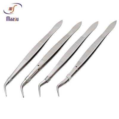 China Quirúrgicos serrados dirigen solo dental de las pinzas del 16cm curvado señalado en venta