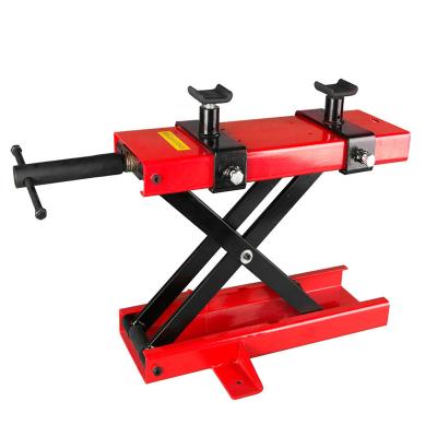 China New Design Lifting Tools 1100 Center Jack Mini Lift Crank Floor Pound Motorcycle Dirt Bike ATV Scissor Stand for sale