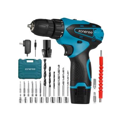 China New Type Plastic Cordless Screwdriver Power Tools Good Price Set for sale