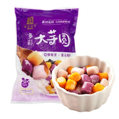 China PRESERVED Fast Food 400g 24 Dessert Ingredients Taro Balls for sale