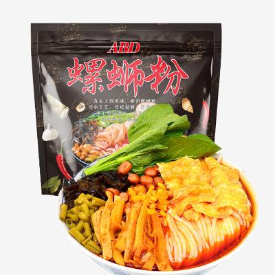 China 300g ABD snail powder natural snail noodles luoshifen chinese food instant fast food fast food for sale