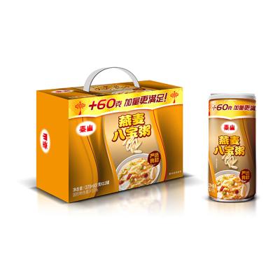 China Taishan Natural Breakfast Oatmeal Babao Oatmeal Instant Canned Breakfast 430g 12 Boxes for sale