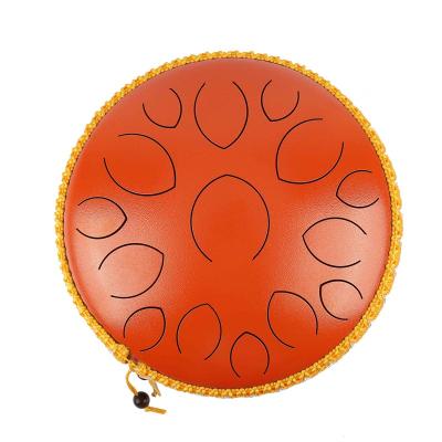 China Drum toy made in china cost performance music therapyorange 14 tone high inches 15 drum handpan drum toy chunk steel tongue drum drum for sale