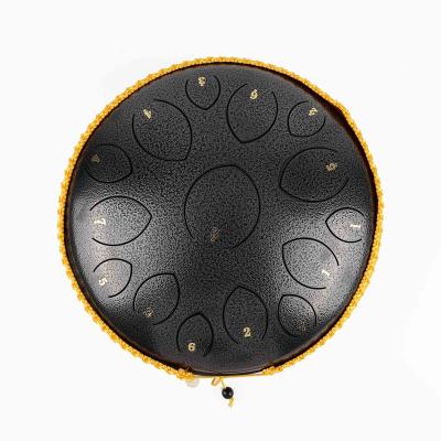 China Drum Toy Made in China High Performance Music Therapy 14 Tone Silver Tone Handpan Tank Drum Toy Big Piece Steel Tongue Drum Drum Toy 15 Inches for sale